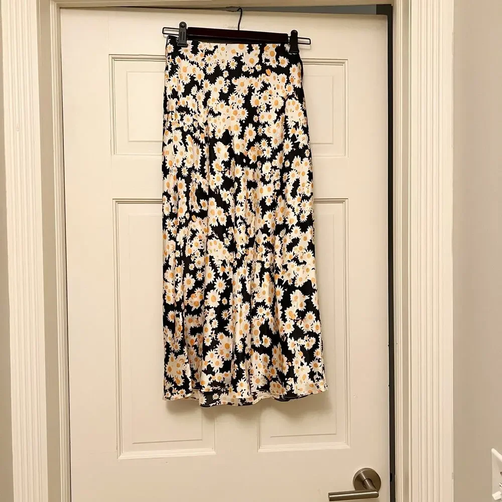 ✖️SOLD✖️Realisation Par Flower Power Slip Skirt Size S - Picture 7 of 9